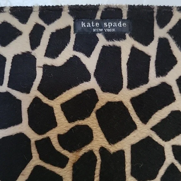 Kate Spade New York Leather Trimmed Animal Print Shoulder Bag - Picture 4 of 11